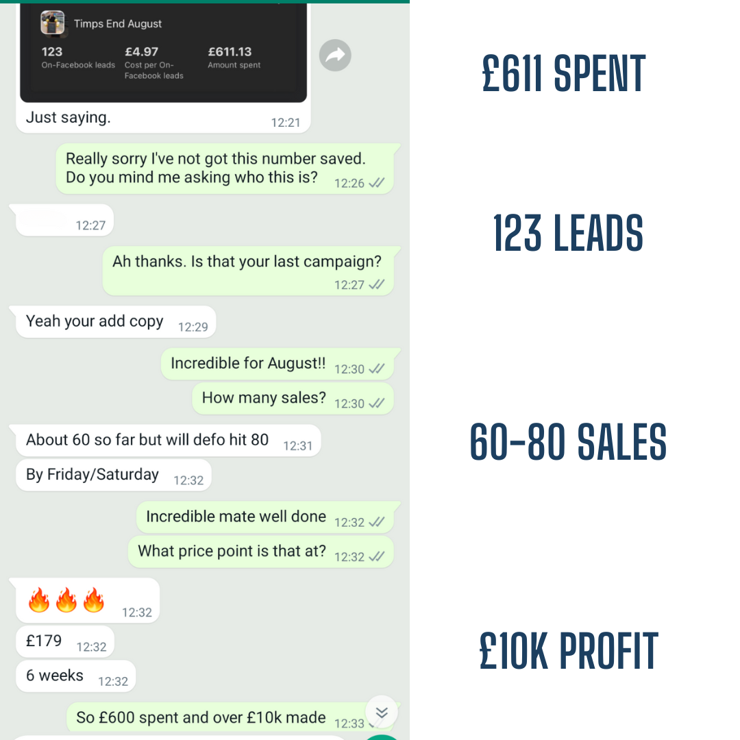 On track for £10,000 monthly revenue